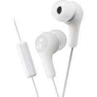 jvc gumy plus headphones - white white