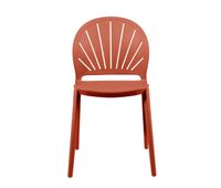 silla de cocina fija sunny color terracota