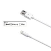 celly usblight cable de conector lightning blanco