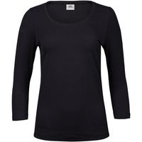 tee jays camiseta manga larga tj460 para mujer