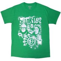 blink 182 camiseta manga larga one re time para mujer