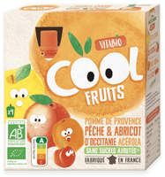 vitabio cool fruits manzana melocoton y albaricoque 4x90 gr