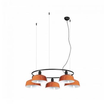 Lámpara colgante tatawin m metal (5 luces)