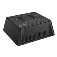 maiwo k3017an carcasa m2 nvme bahia de 2 estacion de acoplamiento para ssd m2 usb32 gen2 adaptador de 10 gbps ca