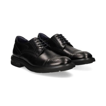 Fluchos Zapatos De Vestir Hombre - Negro Talla 40