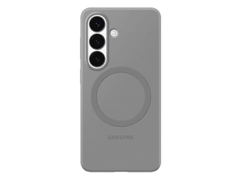 Funda móvil - Samsung, Para Galaxy S26, De Silicona, Magnética, Gris