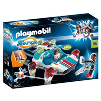 playmobil 9002 super 4 fulgurix con agente gene
