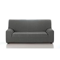funda de sofa elastica trio 3 plazas  dos de 1 plaza antracita - jara casa textil