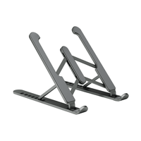 aisens soporte de sobremesa ajustable para portatil  tablet 10 - 15p gris oscuro