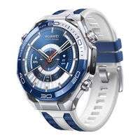 huawei watch ultimate 2 azul  metal liquido ultraresistente con cristal de zafiro  comunicacion subacuatica basada en sonar  tecnologia de buceo a 150 m