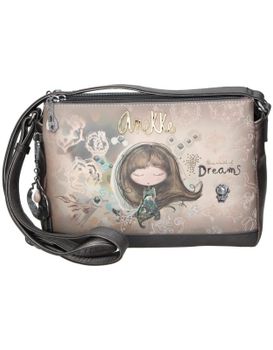 Bolso Bandolera Para Mujer Anekke Real 41703-184 Multicolor Uni