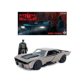 Coche Metal Batmóvil 2022 Comic Con Figura De Metal De Batman Escala 1:24