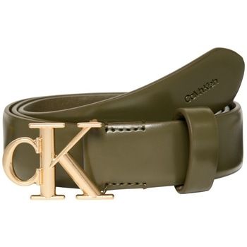 Calvin Klein Jeans Cinturón Lv04f7074g Round Ck Buckle 30mm para mujer