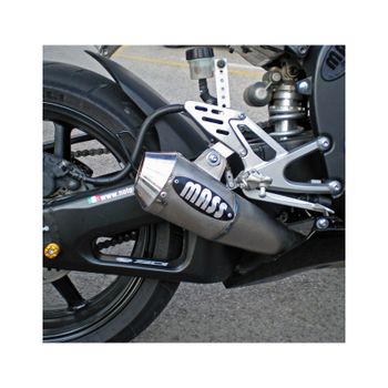 Silenciador de escape Yamaha YZF-R1 E3 -'08 Mass Cafe Racer Curve