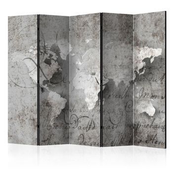 Biombo - Map And Letter Ii (225x172 Cm)