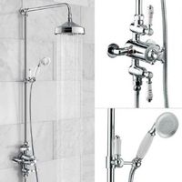 columna de ducha retro helen cromado