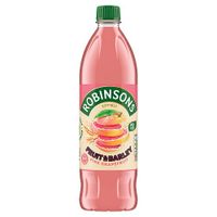 robinsons fruit  barley pink grapefruit squash