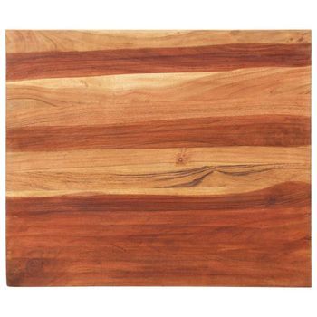 Tablero De Mesa Madera Maciza De Acacia 25-27 Mm 60x70 Cm Vidaxl
