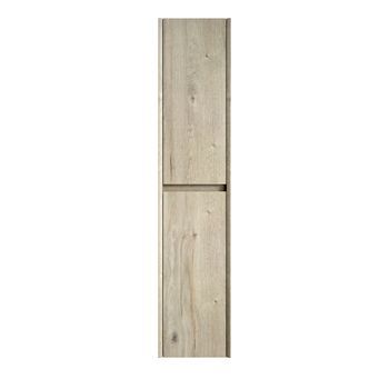 Armario De Pared - Mueble Para Baño - Madera Contrachapada - Blanco Roto (140x24x30cm)