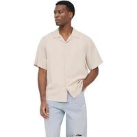 only  sons camisa manga corta onsperu ss reg tencel shirt noos 22036397 para hombre