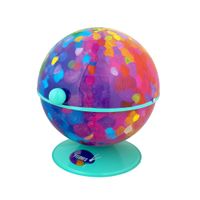 bola  azucarero  multicolor metal  13 x 13 x 14 cm