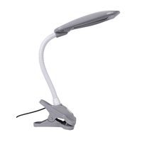 flexo serie alba 5w led 4000k con clip h40cm en gris