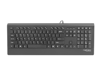 teclado natec barracuda slim layout espanol