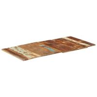 tablero de mesa rectangular madera maciza 60x120 cm 15-16 mm vidaxl
