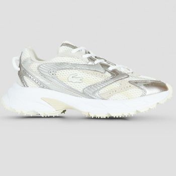 Lacoste Zapatillas L003 Neo Shot Silver Cream Pack para mujer