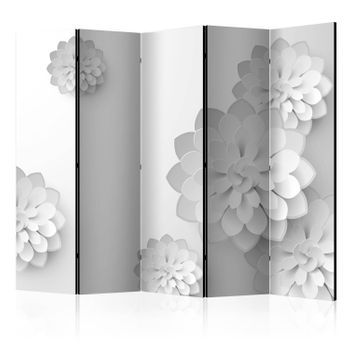 Biombo - White Garden Ii (225x172 Cm)