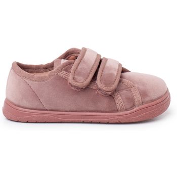 Pisamonas Pantuflas Zapatillas Terciopelo Barefoot Doble Tira Adherente para niña