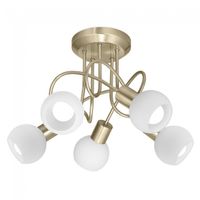 plafon opal 5 luces