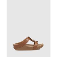 fitflop sandalias sandalia fino marbled-stone cuero para mujer