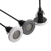 foco led easy way fomini 3000k 3w 120grados ip68 12v ac - blanco