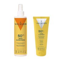 pack proteccion solar completa hydra sunscreen facial spf 50 y corporal spf 50