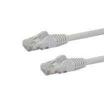 StarTech.com Cable de 10m Blanco de Red Gigabit Cat6 Ethernet RJ45 sin Enganche - Snagless