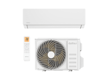 Aire acondicionado Split 1 x - Daitsu 3NDA01700 Artic DS-24KZ, 5547 fg/h, Inverter, R32, Blanco