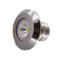 mini foco de acero aisi316l led cob 10w blanco 6500k