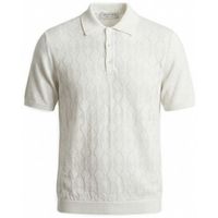 jeordies polo 80599 polo mm rombi-100 bianco para hombre