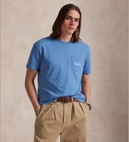 polo ralph lauren para hombre 710p00084001 camiseta de punto con polo bear azul s casual algodon manga corta