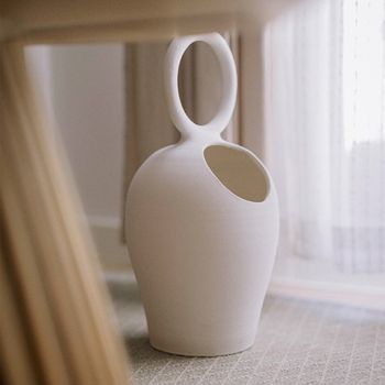 Lámpara portátil con batería recargable clay