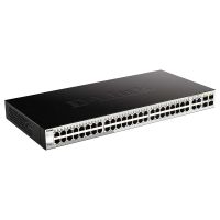 d-link dgs-1210-52 switch smart 48 puertos gigabit  4 puertos combo sfp