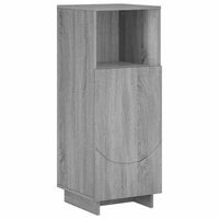 mueble de cuarto de bano sonoma gris 365 x 38 x 95 cm vidaxl