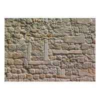 papel pintado 3d - wall from stones 350x245 cm