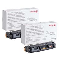 xerox 106r04346 black original standard capacity toners twin pack 2 pack