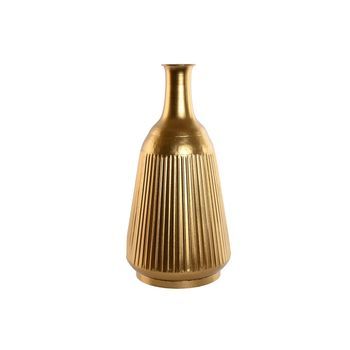 Jarron Metal 29x29x57,5 Dorado