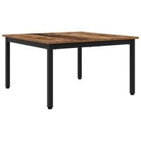 mesa de cafe - mesa de centro - mesa baja madera vieja 80 x 80 x 45 cm madera de ingenieria
