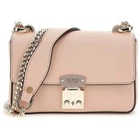 guess bolso de mano bandolera eliette s beige claro para nina