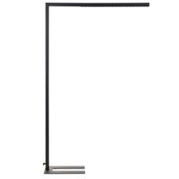 lampara de pie led de metal negro 194 cm sensor movimiento regulacion mensa