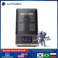 anycubic-impresora 3d photon mono m7 14k dispositivo de impresion con velocidad de hasta 150 mmh 10 pulgadas lcd resina tamano de 223x126x230m